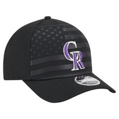 Colorado Rockies New Era American Flag 9FORTY M-Crown A-Frame Adjustable Hat - MLB
