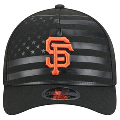 San Francisco Giants New Era American Flag 9FORTY M-Crown A-Frame Adjustable Hat - MLB