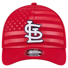 St. Louis Cardinals New Era American Flag 9FORTY M-Crown A-Frame Adjustable Hat - MLB