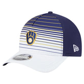 Milwaukee Brewers New Era Gradient 9FORTY M-Crown Adjustable Hat - MLB