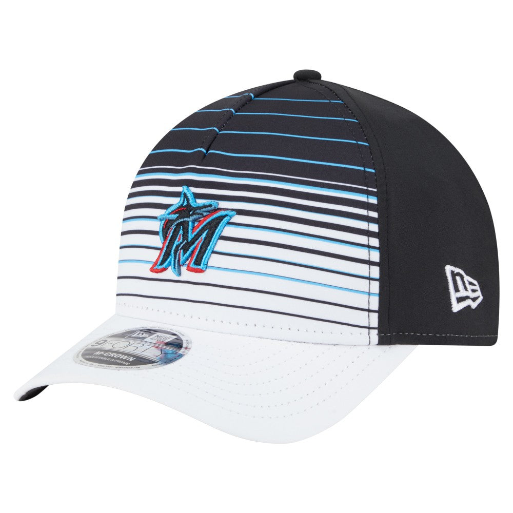 Miami Marlins New Era Gradient 9FORTY M-Crown Adjustable Hat - MLB