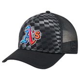 Athletics New Era Gradient 9FORTY A-Frame M-Crown Trucker Adjustable Hat - MLB