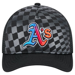 Athletics New Era Gradient 9FORTY A-Frame M-Crown Trucker Adjustable Hat - MLB