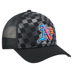 Athletics New Era Gradient 9FORTY A-Frame M-Crown Trucker Adjustable Hat - MLB