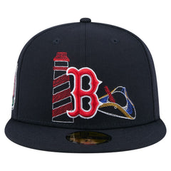 Boston Red Sox New Era State Stitch 59FIFTY Fitted Hat - MLB