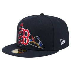 Boston Red Sox New Era State Stitch 59FIFTY Fitted Hat - MLB