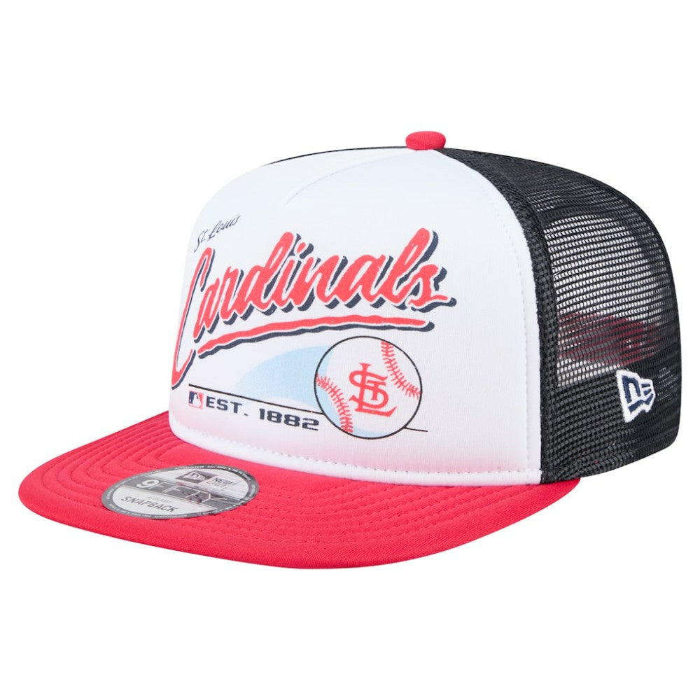 St. Louis Cardinals New Era Retro Script 9FIFTY Snapback Hat - MLB