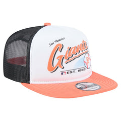 San Francisco Giants New Era Retro Script Trucker 9FIFTY Snapback Hat - MLB