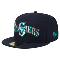 Seattle Mariners New Era Overlap 59FIFTY Fitted Hat - MLB