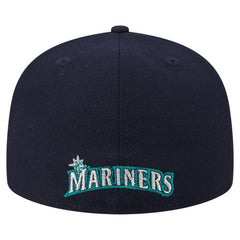 Seattle Mariners New Era Overlap 59FIFTY Fitted Hat - MLB