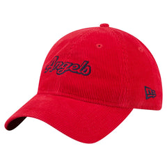Los Angeles Angels New Era Women's Corduroy 9TWENTY Adjustable Hat - MLB
