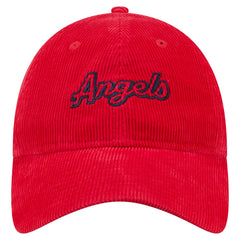 Los Angeles Angels New Era Women's Corduroy 9TWENTY Adjustable Hat - MLB