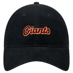San Francisco Giants New Era Women's Corduroy 9TWENTY Adjustable Hat - MLB