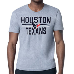 Houston Texans Starter Mesh Look T-Shirt Heather Gray | NFL