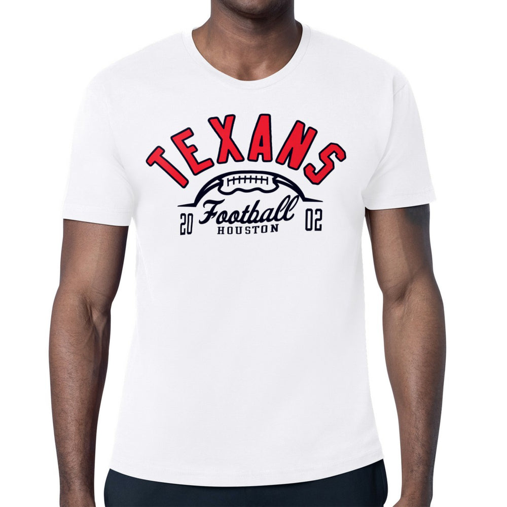 Houston Texans Starter Half Ball Logo T-Shirt White | NFL