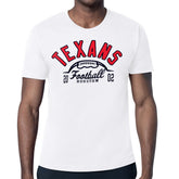 Houston Texans Starter Half Ball Logo T-Shirt White | NFL