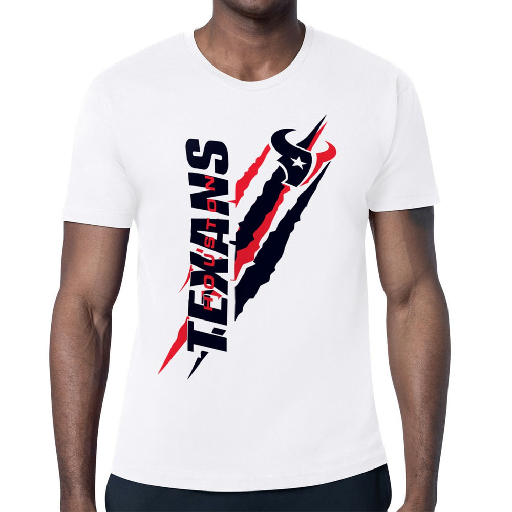 Houston Texans Starter Color Scratch T-Shirt White | NFL