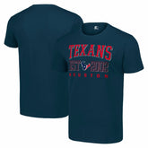 Houston Texans Starter Distressed Graphic T-Shirt Navy | NFL
