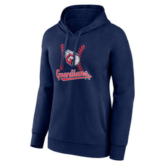 Cleveland Guardians Women's Fastball Pullover Hoodie - MLB