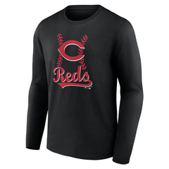 Cincinnati Reds Fastball Long Sleeve T-Shirt - MLB
