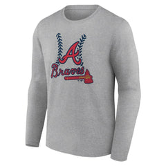 Atlanta Braves Fastball Long Sleeve T-Shirt - MLB