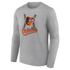 Baltimore Orioles Fastball Long Sleeve T-Shirt - MLB