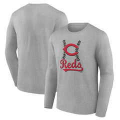 Cincinnati Reds Fastball Long Sleeve T-Shirt - MLB