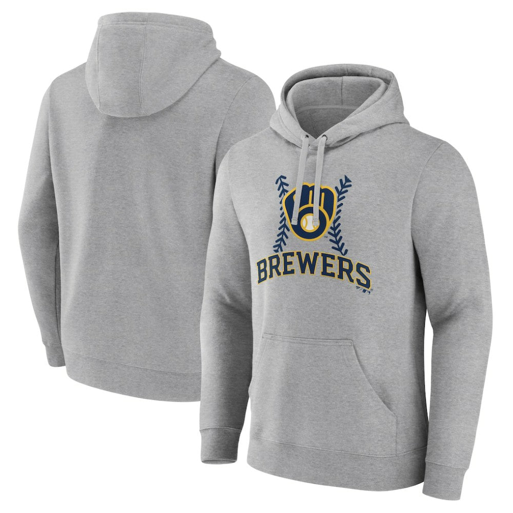 Milwaukee Brewers Fastball Pullover Hoodie - MLB