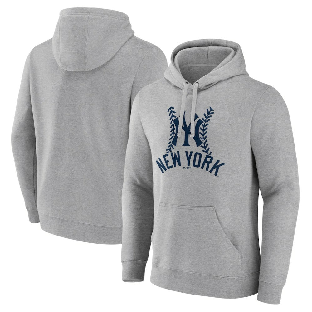 New York Yankees Fastball Pullover Hoodie - MLB