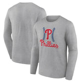 Philadelphia Phillies Fastball Long Sleeve T-Shirt - MLB