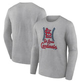 St. Louis Cardinals Fastball Long Sleeve T-Shirt - MLB