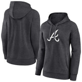 Atlanta Braves Women's Monochrome Pullover Hoodie - MLB