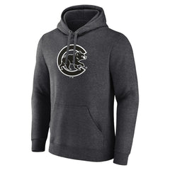 Chicago Cubs Monochrome Pullover Hoodie - MLB