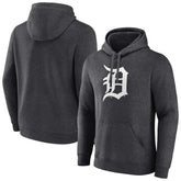 Detroit Tigers Monochrome Pullover Hoodie - MLB