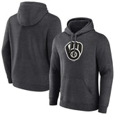 Milwaukee Brewers Monochrome Pullover Hoodie - MLB