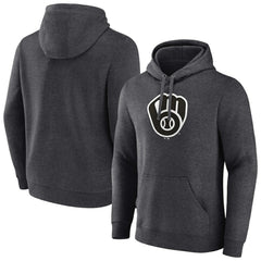 Milwaukee Brewers Monochrome Pullover Hoodie - MLB