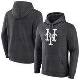 New York Mets Monochrome Pullover Hoodie - MLB