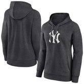 New York Yankees Women's Monochrome Pullover Hoodie - MLB