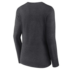 Philadelphia Phillies Women's Monochrome Long Sleeve V-Neck T-Shirt - MLB