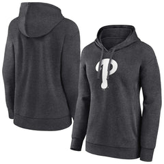 Philadelphia Phillies Women's Monochrome Pullover Hoodie - MLB