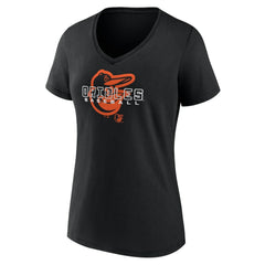Baltimore Orioles Women's Stellar V-Neck T-Shirt - MLB