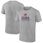 Chicago Cubs Evanston Stencil T-Shirt - MLB