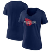 Cleveland Guardians Women's Stellar V-Neck T-Shirt - MLB