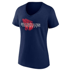 Cleveland Guardians Women's Stellar V-Neck T-Shirt - MLB