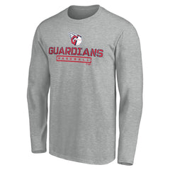 Cleveland Guardians Evanston Stencil Long Sleeve T-Shirt - MLB