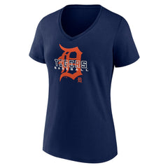 Detroit Tigers Women's Stellar V-Neck T-Shirt - MLB