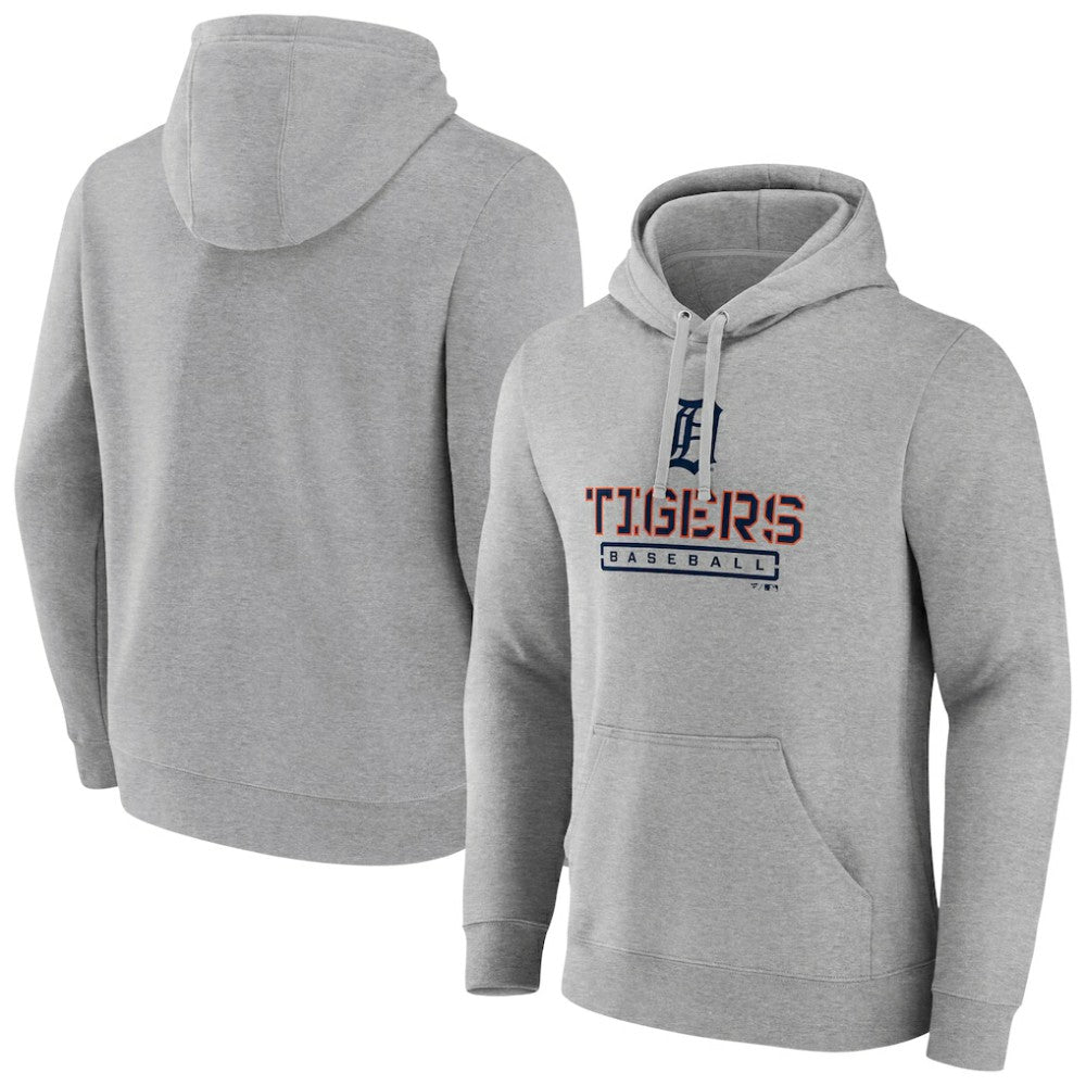 Detroit Tigers Evanston Stencil Pullover Hoodie - MLB