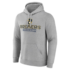 Milwaukee Brewers Evanston Stencil Pullover Hoodie - MLB