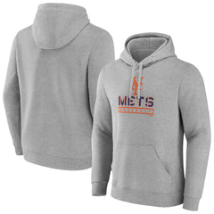 New York Mets Evanston Stencil Pullover Hoodie - MLB