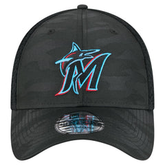 Miami Marlins New Era Subtle Camo 39THIRTY Flex Hat - MLB